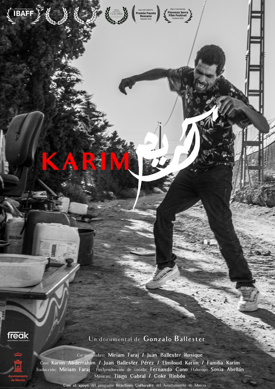 Cartel corto Karim